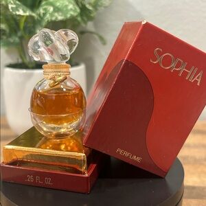 Vintage ~ Coty Sophia Perfume ~ .25fl oz bottle